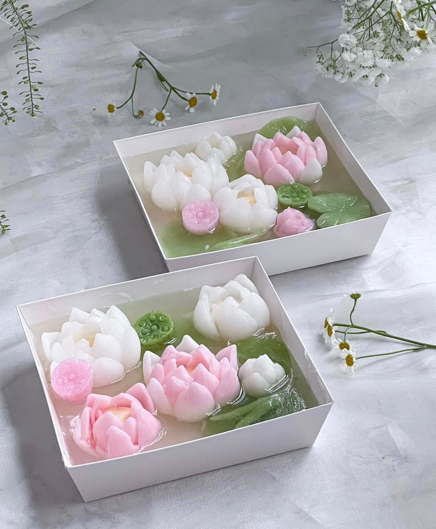 Thạch trang trí đẹp mắt