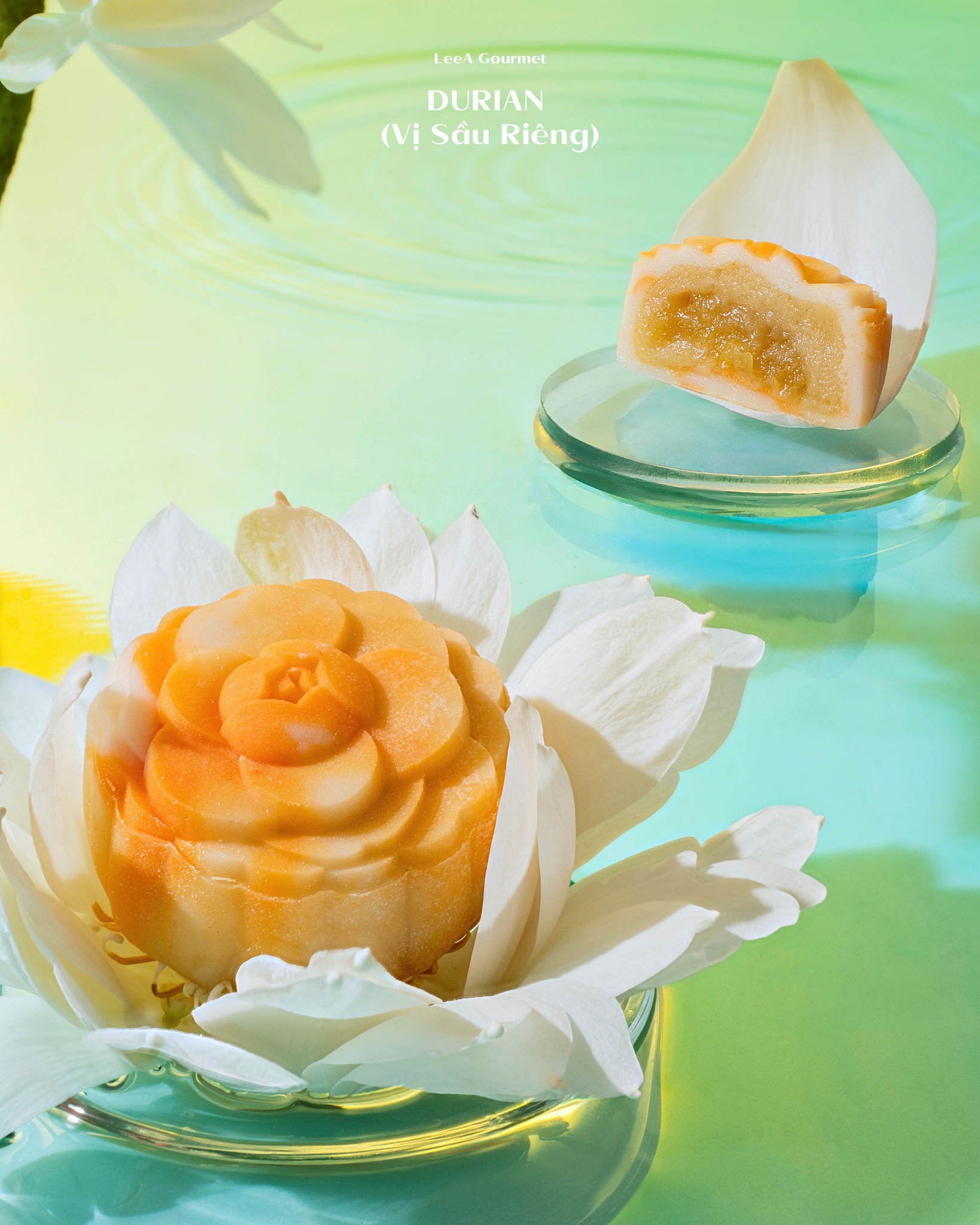 Bánh Snowskin hoa sen đặc biệt